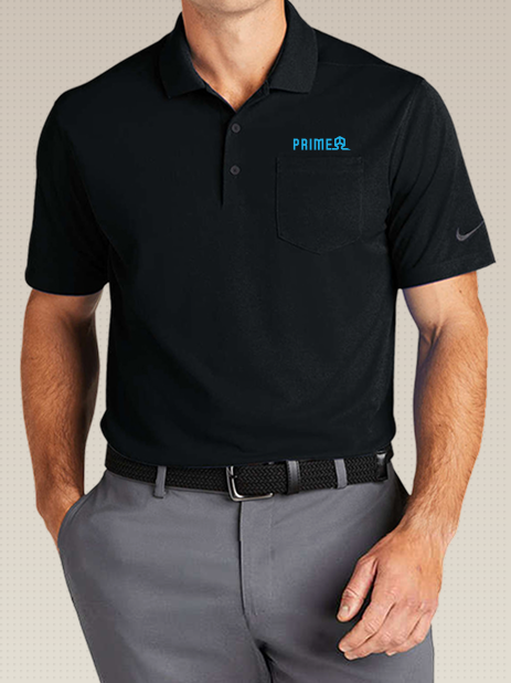 Nike Dri‑FIT Micro Pique Performance Pocket Polo 2.0 – Black