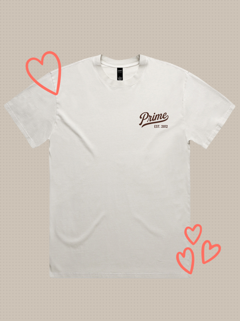 Ecru Heavy Faded Tee – Men’s